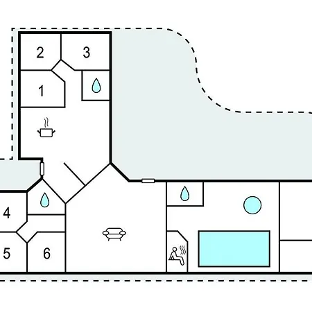 Feriehus Pet Friendly In Idestrup With Sauna